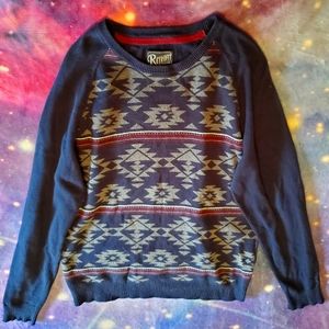 Men's aztec sweater